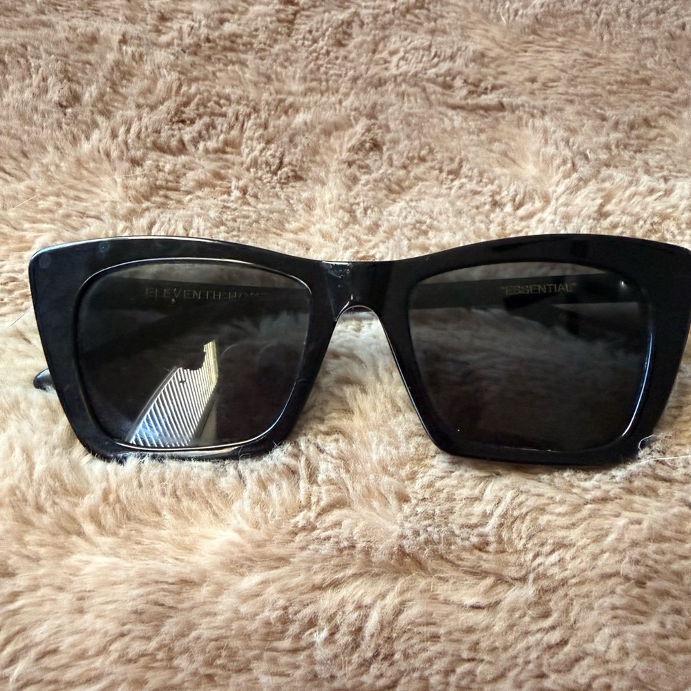 Eleventh Hour Essentials Classic Black Sunglasses